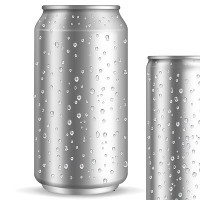 Aleación delgada 3104 de las latas de bebida de aluminio de la bebida de la energía 180ml con la tapa 200