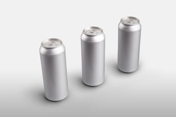 Latas de bebida de Stubby Slim Sleek Empty Aluminum que reciclan 500ml material